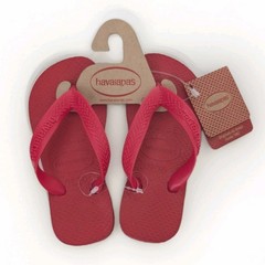 Brand new W/tag Havaianas Red flip flops Kids Toddler 9C-10C Boys/girls