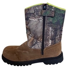 Magellan Outdoors Kids‘ Boone Realtree Edge Camouflage Pattern Boots Size 10Y