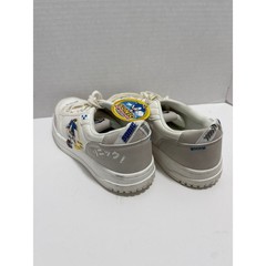 Sonic the Hedgehog Sega Licensed White Grey Low Top Graphic Sneakers Kids Youth