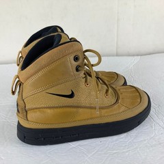 Nike ACG Woodside 2 Boys Kids 3Y Brown Leather Waterproof Boots Hiking Rain Snow