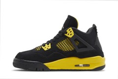 Air Jordan 4 Retro Grade School Thunder 2023 408452-017 Available Now