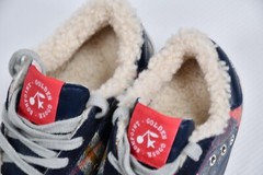 Golden Goose X Bonpoint Fur-Lined Sneakers size 28 / 5Y