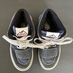 Vans Mountain Edition kid Size 1 Blue suede/canvas Skateboard Shoes