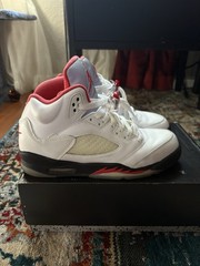 Size 6 (GS) – Jordan 5 Retro 2020 Mid Fire Red