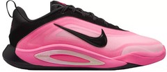 Nike Kids Size 5Y A’One GS Low Top Basketball Shoes Coral/Pink/Black HF7001-001