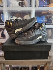 Nike Air Jordan 12 XII Retro Masters Size 5.5Y 2015 153265-013 Black & Gold
