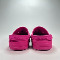 Crocs Baya Clog Bright Pink Lightweight Comfortable Slip On Shoes Youth Size 1