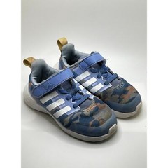 adidas FORTARUN Cloudfoam 2.0 Athletic Child Sneakers Sz 8k Blue/Pink/Gray