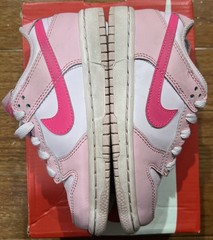 Kids Size 10.5C- Nike Dunk Low Triple Pink DH9756-600