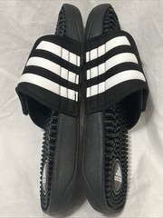 Adidas Adilette Slide Hook & Loop Sandals Shoes Kids Size 13 Dimple Sole