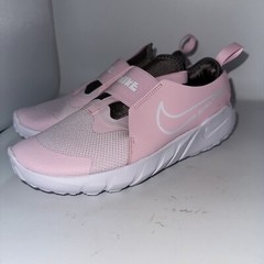Nike Flex Runner 2 GS Pink Foam White Grey Sneakers DJ6038-600 Size 5Y