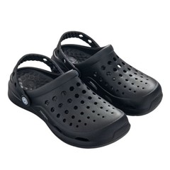 Joy bees Kids Active Clog Sandals Water Shoes Black Slip On Washable SZ/Jr 3-4