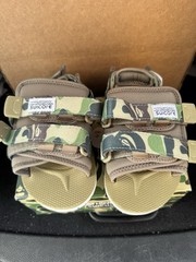 A Bathing Ape BAPE Suicoke Size K11 Cm 18 Slides Sandals Toddler Kids Green