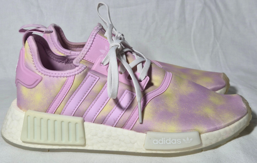 Adidas Kid’s NMD_R1 Running Bliss Lilac White Size 5