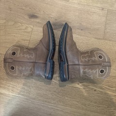Rocky Old Town Pull On 7″ Roper Western Boots Kid’s Size 6