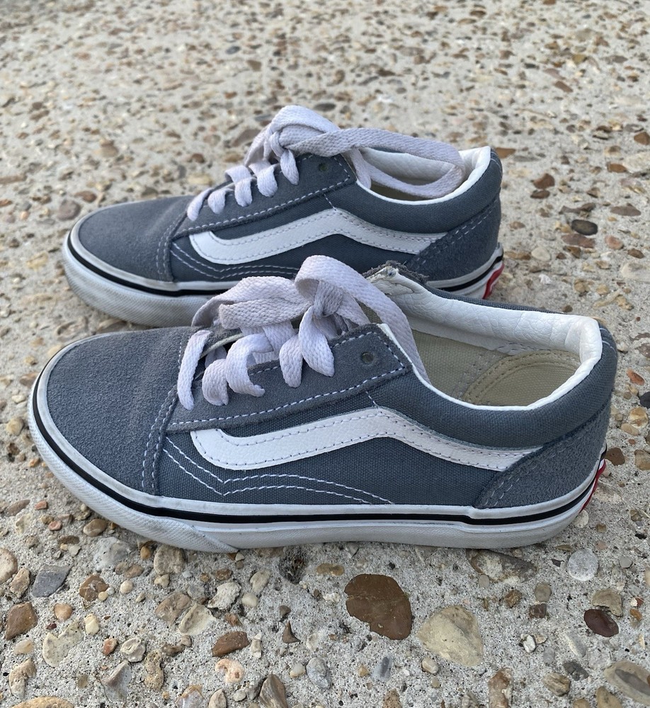 vans old skool kids Gray Size 12