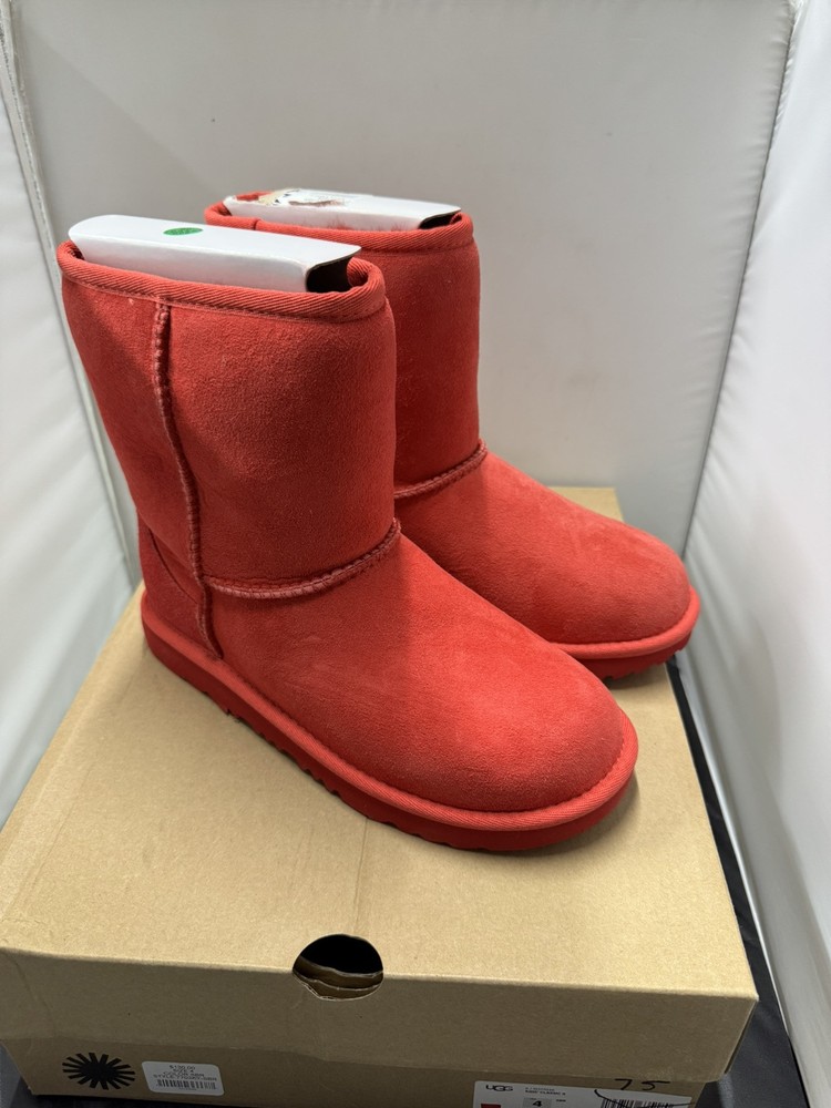 UGG Kids Classic II Boot Red 1017703K Kids Size 4