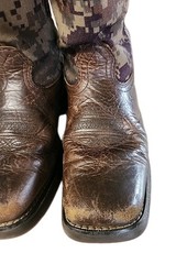 Lil‘ Rebel™ by Durango® Big Kid’s Western Boots – Brown/Green Digi Camo Size 4