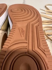 Nike Air Force 1 Low LV8 (GS) Pearl White Sesame DQ5973 200 Size 5Y