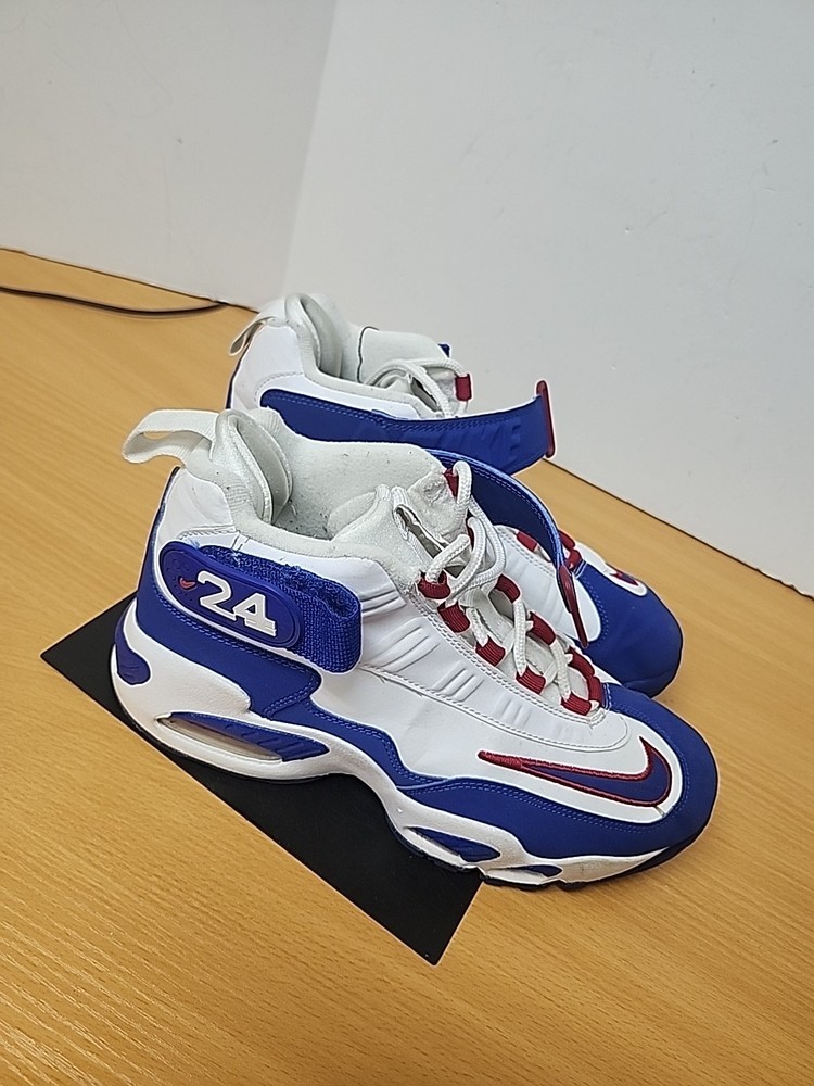 Nike Ken Griffey Max 1 Size 7y Kids Red White & Blue