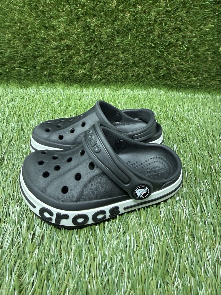 Child’s Bayaband Crocs Black C9