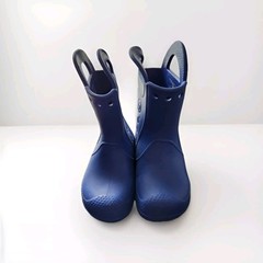 Crocs Unisex Childrens Kids Pull On Rain Boots Mud Boots Wellies Size 10