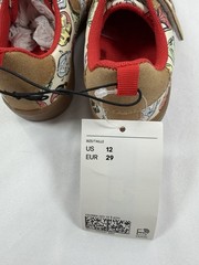 H&M Marvel Kids Sneakers Spider-Man Hulk Captain America Hook & Loop Size US 12