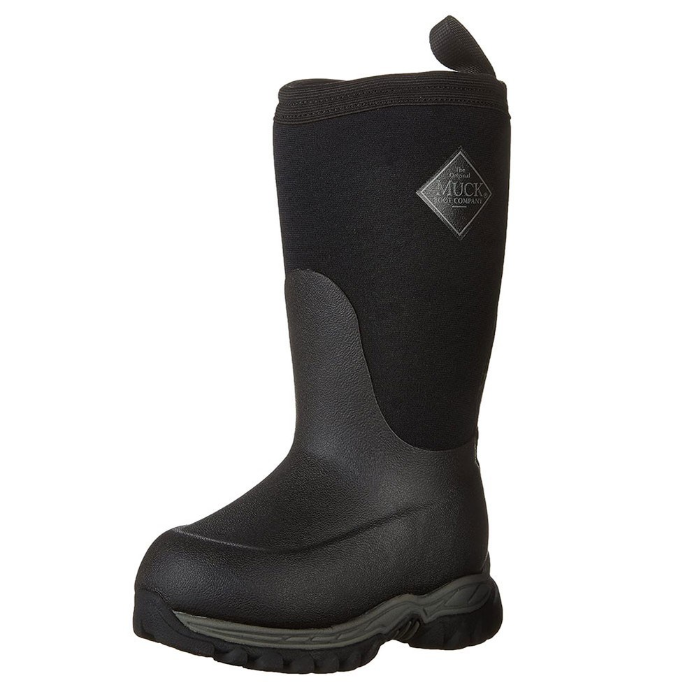 MUCK BOOT Kid’s Rugged II Durable Insulated Waterproof Winter Boots RG2-001-BLK