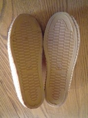 Inside & Outside Fleece Slipper Booties with Rubber Soles Youth Size 5