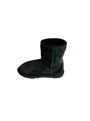 UGG Kids Classic II Black Suede Boots Kids Size 2 Youth 1017703K