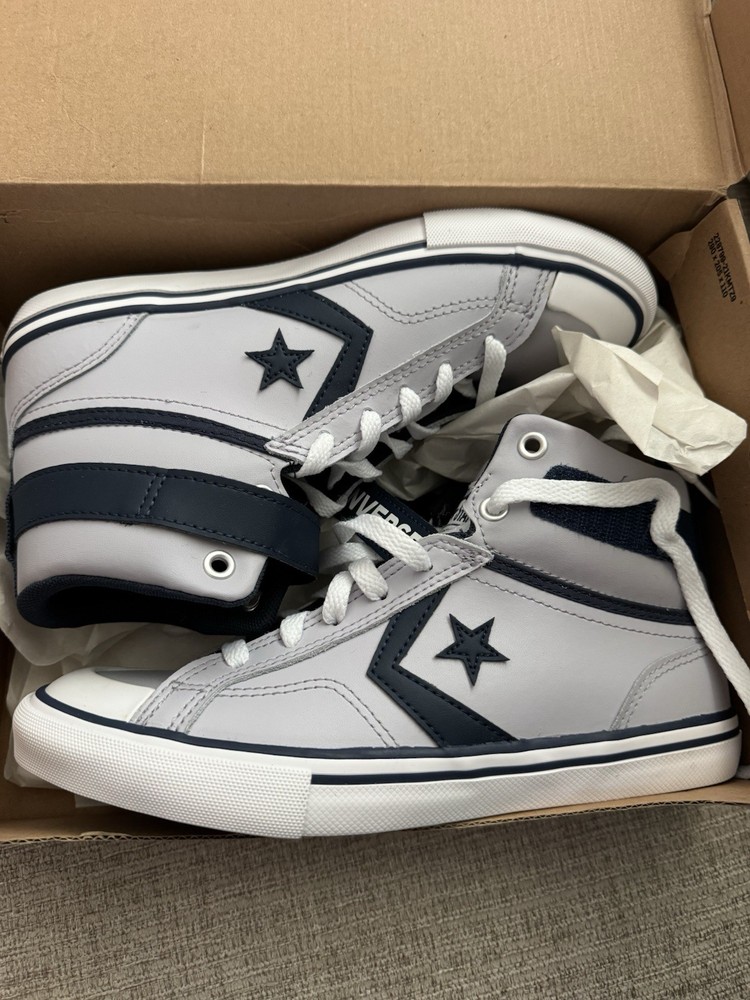 Converse Pro Blaze Strap Leather High GS ‚Ghost Town Navy‘