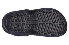 Crocs Classic Clog Space Glitter Lined ✨ 210764-0C4 GLOW IN DARK ✨Kids J2