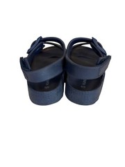 Inminpin Size 6 Toddler Navy Blue Adjustable Strap Kids Sandals Buckle Design