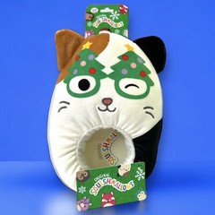Original Squishmallows Kids 11-12 Plush Slippers Cam Calico Cat Tree Glasses