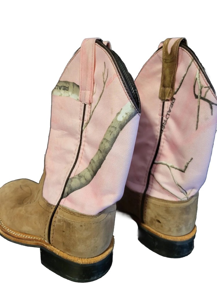 Rods Western Palace Old West Youth Boots Size 13 Made in India