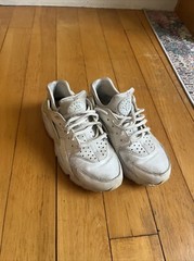 Size 7 (GS) – Nike Huarache Run Low White Pure Platinum