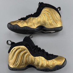 Size 7 – Nike Air Foamposite Pro GS Metallic Gold