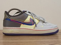 Nike Air Force 1 Low GS Dunk Youth CT1628-001 Gray Athletic Shoes Size 5.5Y