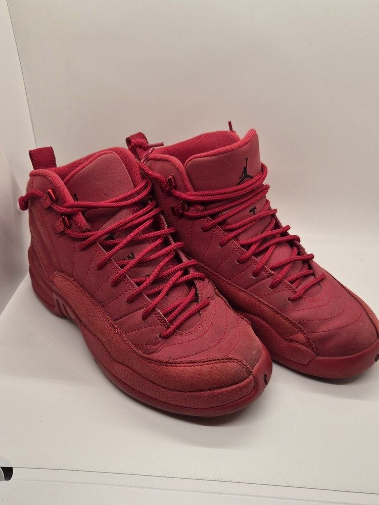 Size 6.5y – Jordan 12 Retro Mid Gym Red – 153265-601