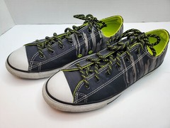Converse All Star Chuck Taylor Junior Size 6 Tiger Stripe Camo Nice Fast Ship
