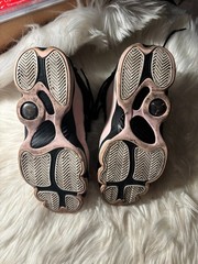 Jordan 6 Rings GS Black Pink Foam Size 4.5y Women EUR 36.5 Pre Owned