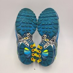 NIKE AIR MAX PLUS GS TEAL GRADIENT BLUE VOLT HERO FORCE Size 4Y CT0962-401