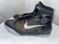Kobe IX Elite (GS) Multi Size Black/Metallic Silver HJ9446-001 Fast Shipping 7Y