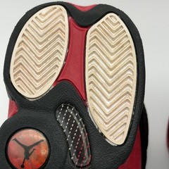 Jordan 13 Retro Bred Black Varsity Red 414574-010 Size 5.5Y 7W