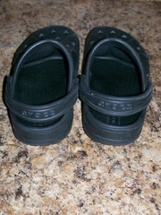 Crocs Baya Clog BLACK Slip On Comfort Boat Water Shoes Childs Size C10