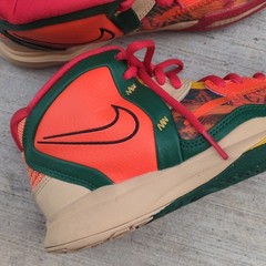 Nike Kyrie Infinity 1 World Orange Basketball Sneakers Youth Size 5