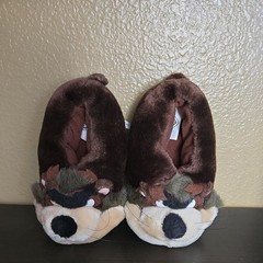 Sz M Vintage 1995 Kids Looney Tunes Taz Devil Slippers NEW Condition