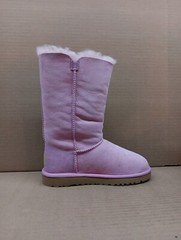 Ugg K Bailey Button Triplet Boots Style-1962k , Rose Quartz, Sz 3