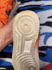 Nike Air Force 1 Low “Just Do It” Orange – Size 4.5Y
