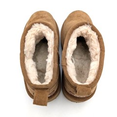 UGG Classic Ultra Mini Platform Boots Round Toe Kids‘ Chestnut Size US1 EU32.5